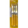 COLTELLI  BISTECCA 6PZ GIALLO