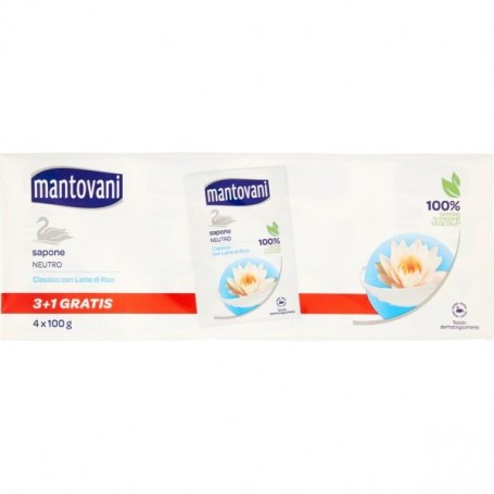 MANTOVANI SAPONETTE 4PEZZI 400GR