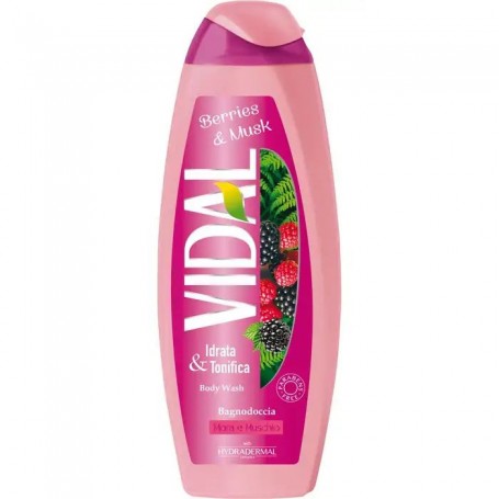 VIDAL BAGNOSCHIUMA 500ML MORA E MUSCHIO