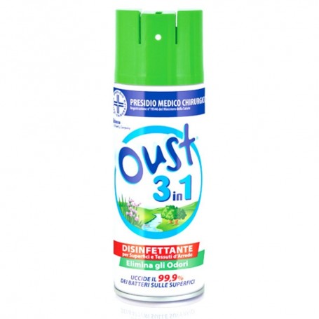 OUST 3IN1 SPRAY DISINFETTANTE 400ML