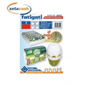 FATIGATI GEL DEODORANTE 2PZ 140GR MELA