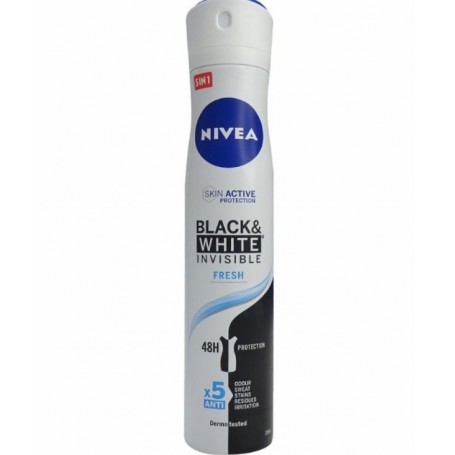 NIVEA DEODORANTE BLACK & WHITE 200 ML